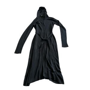 Women's Black Hooded Sweater
